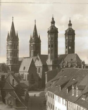 Naumburg (Saale), Dom Sankt Peter und Paul, Ansicht von Südosten
