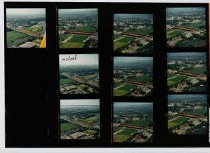 Kanalbrücke über die Weser - Mittellandkanal, Minden, 1996
