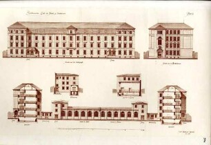 Strieder, Wilhelm. Schulhausneubau Ecke Boeckhstraße/Südendstraße