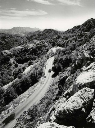 Sehr karge Berglandschaft in Montenegro