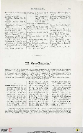 Orts-Register.