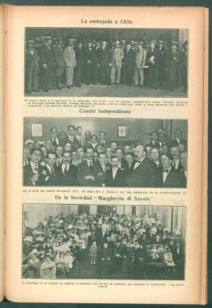 La embajada a Chile