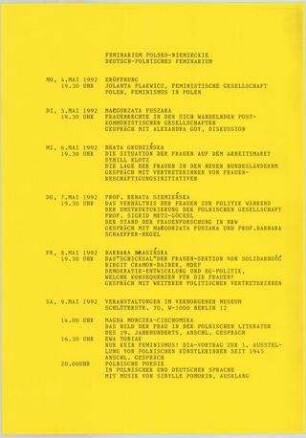 Deutsch-Polnisches Frauentreffen im Haus der Demokratie