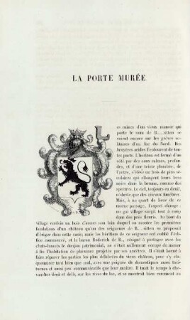 La porte murée