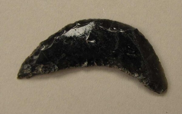 Obsidian (?) ornamentation