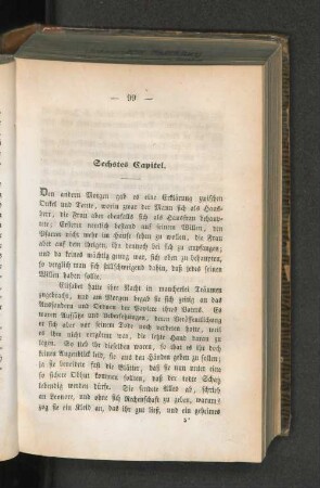 Sechstes Capitel.