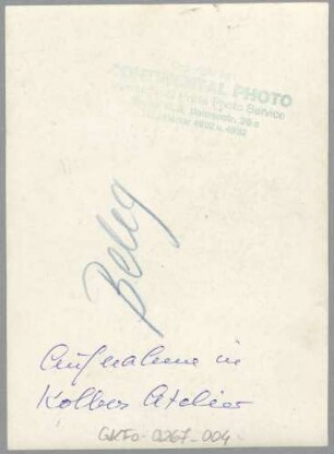 Totenmaske Friedrich Ebert, 1925, Gips