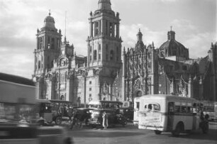 Die Kathedrale von Mexiko-Stadt (Lateinamerika-Aufenthalte 1934/1942 – 5. Mexiko 1937)