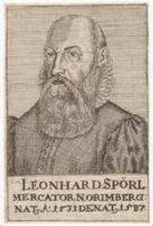 Leonhard Spörl, Handelsmann in Nürnberg; geb. 1531; gest. 1587