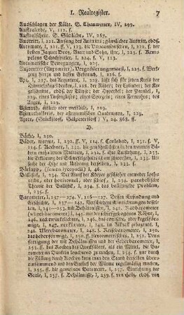 Physikalisches Wörterbuch oder Versuch einer Erklärung der vornehmsten Begriffe und Kunstwörter der Naturlehre : mit kurzen Nachrichten von der Geschichte der Erfindungen und Beschreibungen der Werkzeuge begleitet ; in alphabetischer Ordnung, 6. Vierfaches Register über das ganze Werk