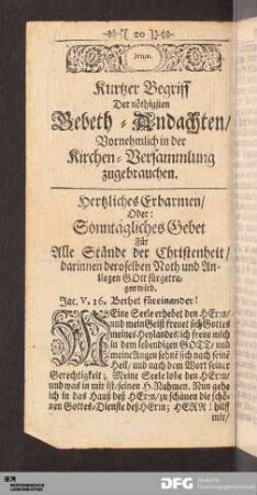 Gebeths-Andachten.
