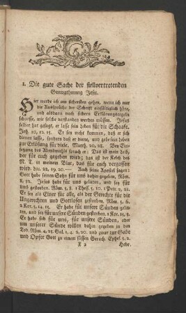 Zweyten Bandes Drittes Stück