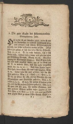Zweyten Bandes Drittes Stück