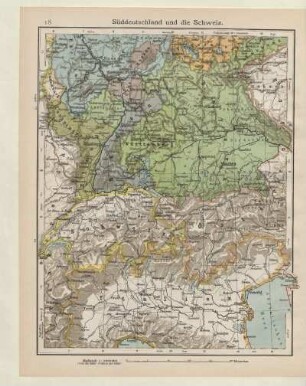 Süddeutschland und die Schweiz