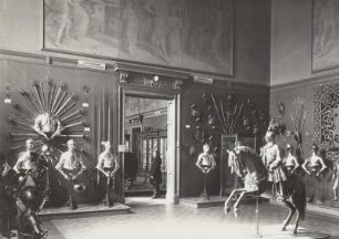 Turnierwaffensaal : Dresden, Johanneum, Obergeschoss, Historisches Museum, Turnierwaffensaal