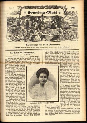 Ausgabe vom Sonntag, den 12. Februar 1905.