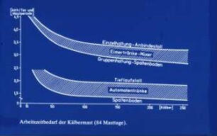 Arbeitszeitbedarf der Kälbermast (84 Tage)