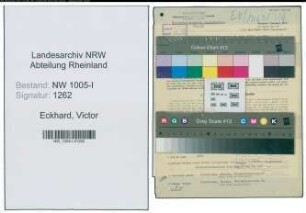 Entnazifizierung Victor Eckhard , geb. 20.03.1889 (Buchhalter)