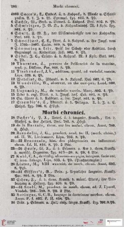 Morbi chronici (Nr. 4618 - 5414)