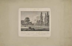 Schloss Glienicke von der Straßenseite