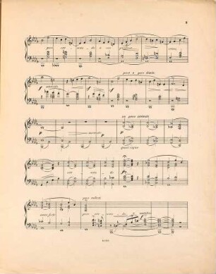 Elegie pour piano : op. 4