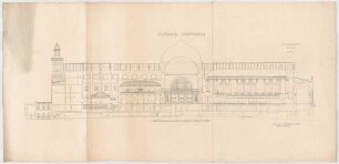 Thiersch, Friedrich von; Wiesbaden; Kurhaus - Längsschnitt