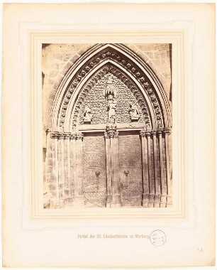 Elisabethkirche, Marburg: Westportal