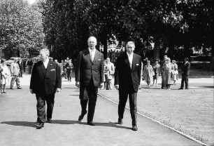 Bad Krozingen: Kurhaus; auf dem Weg zum Kurmittelhaus: Dichtel, Kiesinger, Remmlinger