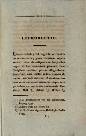 Nonnulla circa ulcus scrophulosum : Diss. inaug.