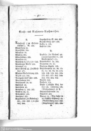 Sach- und Nahmen-Nachweiser