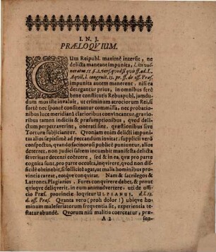 Disp. iur. de quaestionibus et torturis