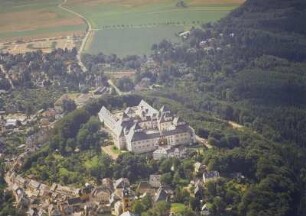 Schloß Augustusburg : Stadtzentrum mit Stadtkirche St. Petri und Schloß