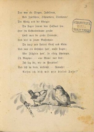 Was Vöglein singt und im Wald erklingt!