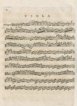 Viola (Trio V, Allegretto)