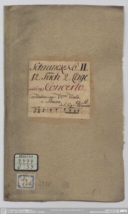 Concertos - Mus.2474-O-37 : vl, orch - B|b; GraunWV Cv:XIII:158