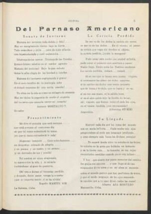 Del Parnaso Americano
