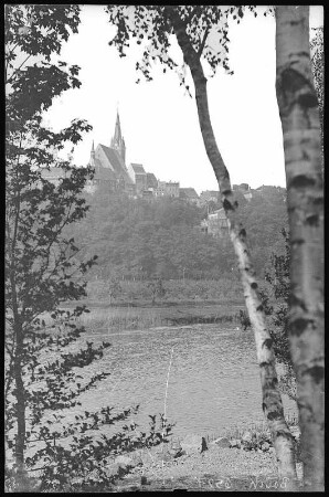 Leisnig. Blick auf die Stadtkirche