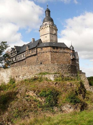 Burg Falkenstein im Harz : Die Burg Falkenstein bei Meisdorf im Harz ist heute Museum, aufgenommen 2007