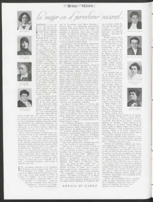 La mujer en el periodismo nacional