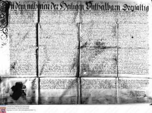 Testament Philipp Wambold Großhofmeister