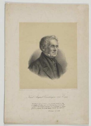 Bildnis des Karl August Varnhagen von Ense