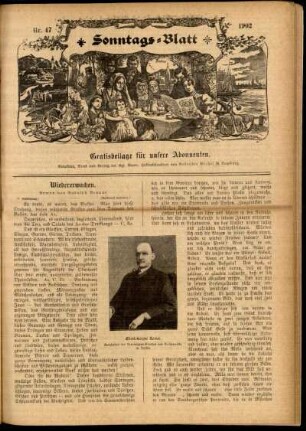 Ausgabe vom Sonntag, den 23. November 1902.
