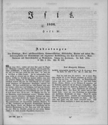 Das Königreich Böhmen, statistisch topographisch dargestellt / von J[ohann] G[ottfried] Sommer. - Prag : Calve. - [Bd.] III, 1835 ; Bd. IV, 1836