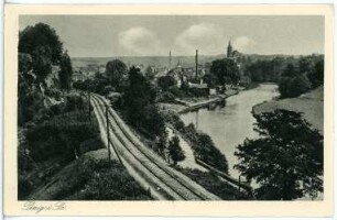 Penig. Blick auf Penig