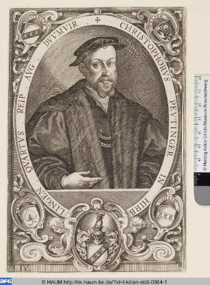[Christoff Beutinger; Christophorvs Pevtinger.]
