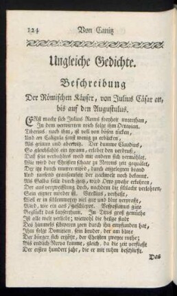 Ungleiche Gedichte