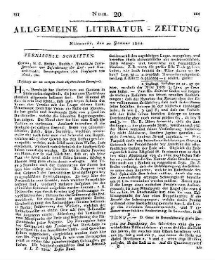 1802: Allgemeine Literatur-Zeitung