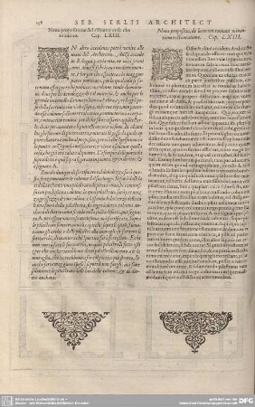 Nona propositione del ristaurat cose che rouinino. Cap. LXIII.