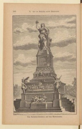 Das National-Denkmal auf dem Niederwalde.