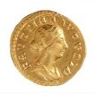 Aureus des Marc Aurel für Faustina die Jüngere
